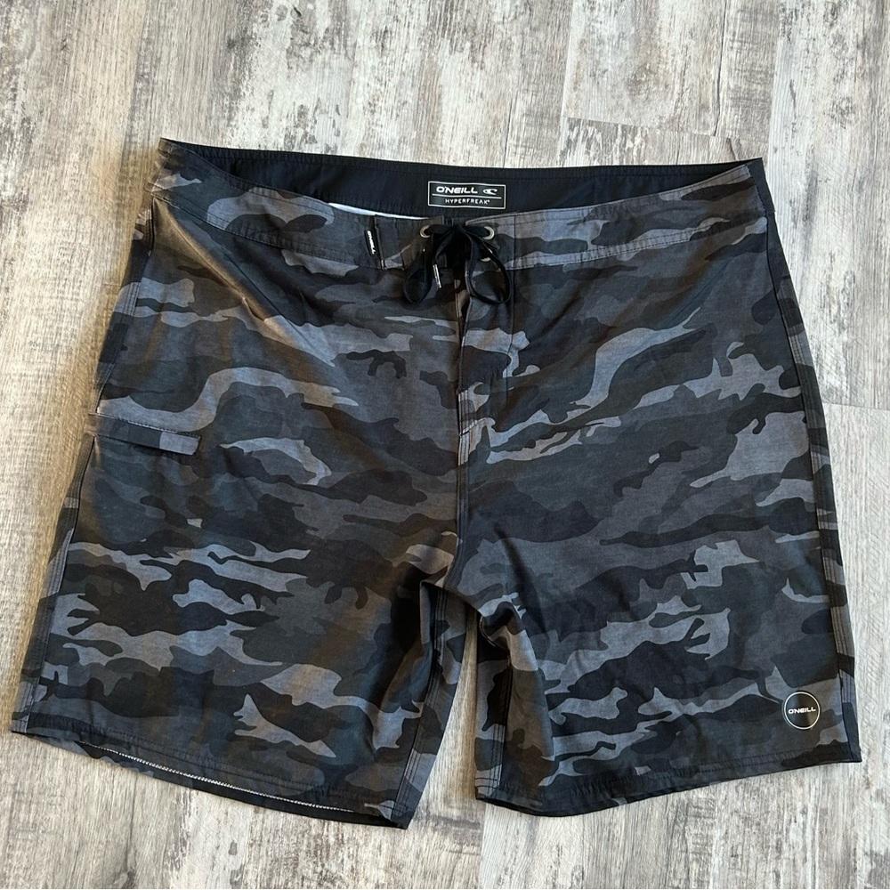 O’Neill HYPERFREAK SOLID BOARDSHORTS grey camo